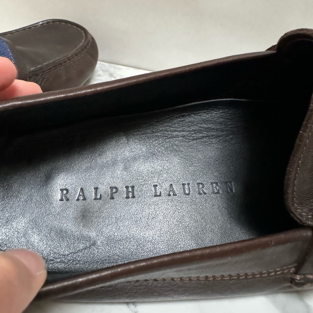 Ralph Lauren Collection Made in Italy Driving Loafer - Picture 8 of 11